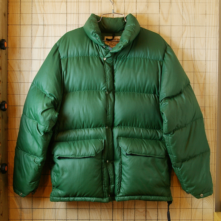 ジャケット・アウターTHE NORTH FACE VINTAGE 70s 茶タグ ダウンジャケット