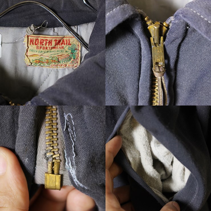 50s Vintage GABADINE Wool Work Jacket UUUPPPPP!!!! – ataco garage blog