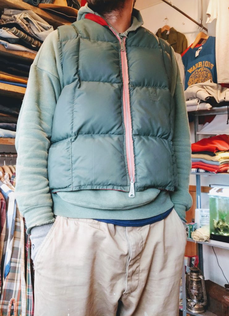 60s Coleman×SPORTS CHIEF Reversible Down Vest – ataco garage blog