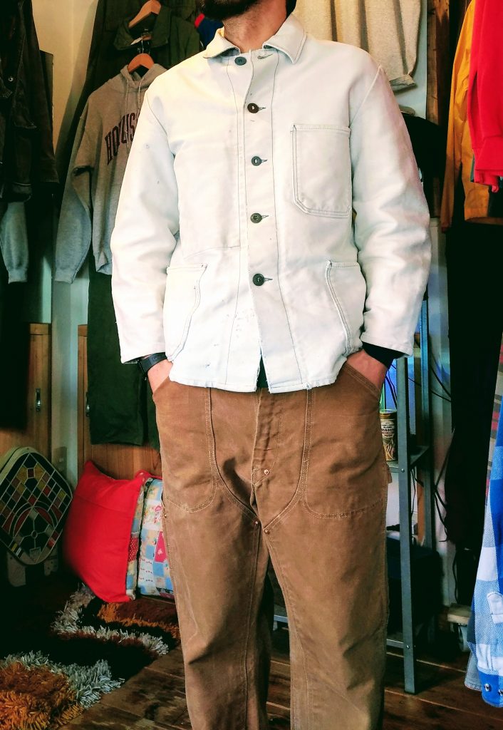 Germany white color Moleskin Work Jacket – ataco garage blog