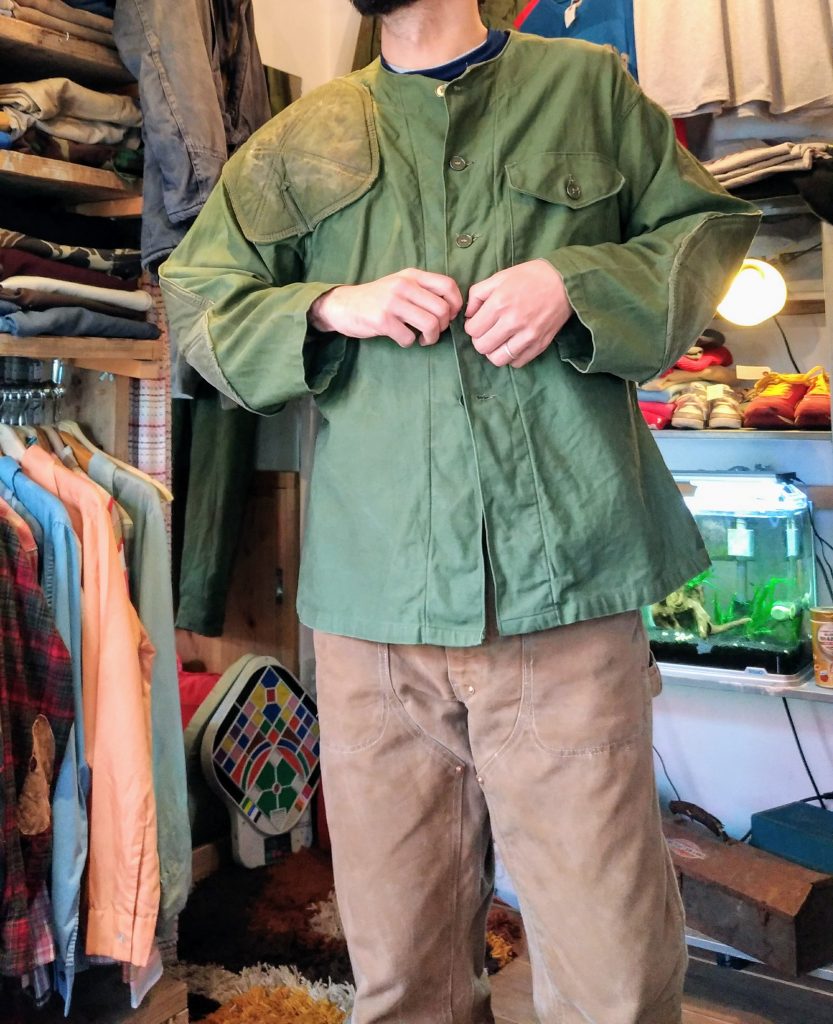 USA 40s-50s Vintage no-collar Hunting Jacket – ataco garage blog