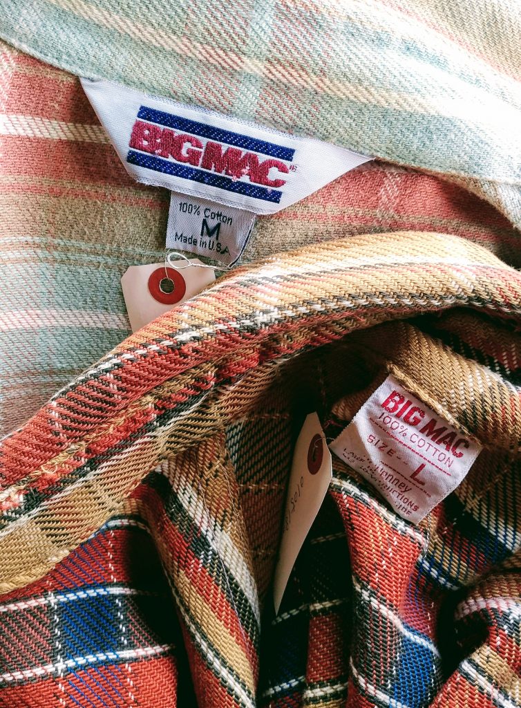 70s-80s BIGMAC Heavy Flannel Shirts – ataco garage blog