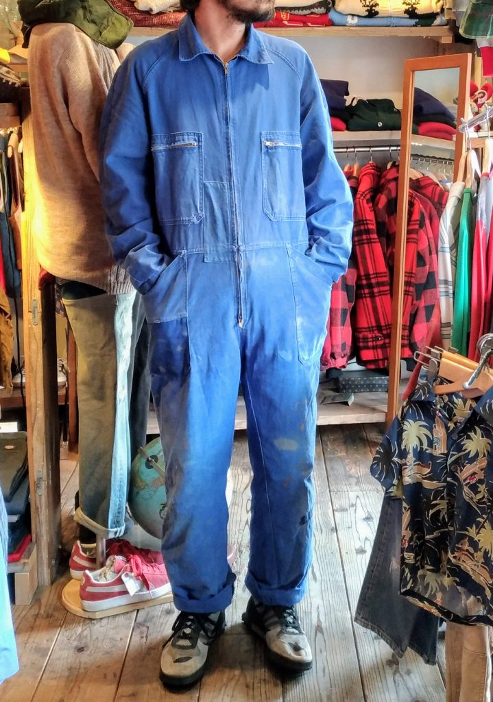 60s-70s Vintage French All In One Royal Blue – ataco garage blog