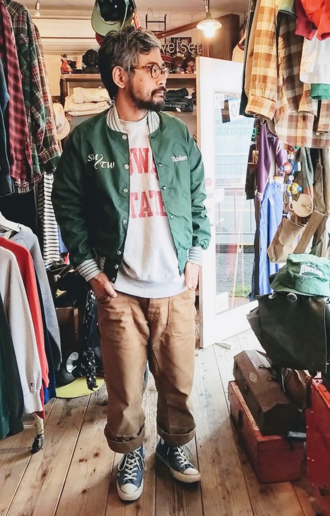 70s-80s DeLONG Nylon Varsity Jacket – ataco garage blog