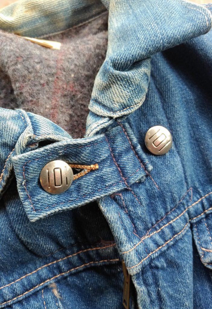 1960s Vintage MONTGOMERY WARD 101 Zip-up Denim Jacket – ataco 
