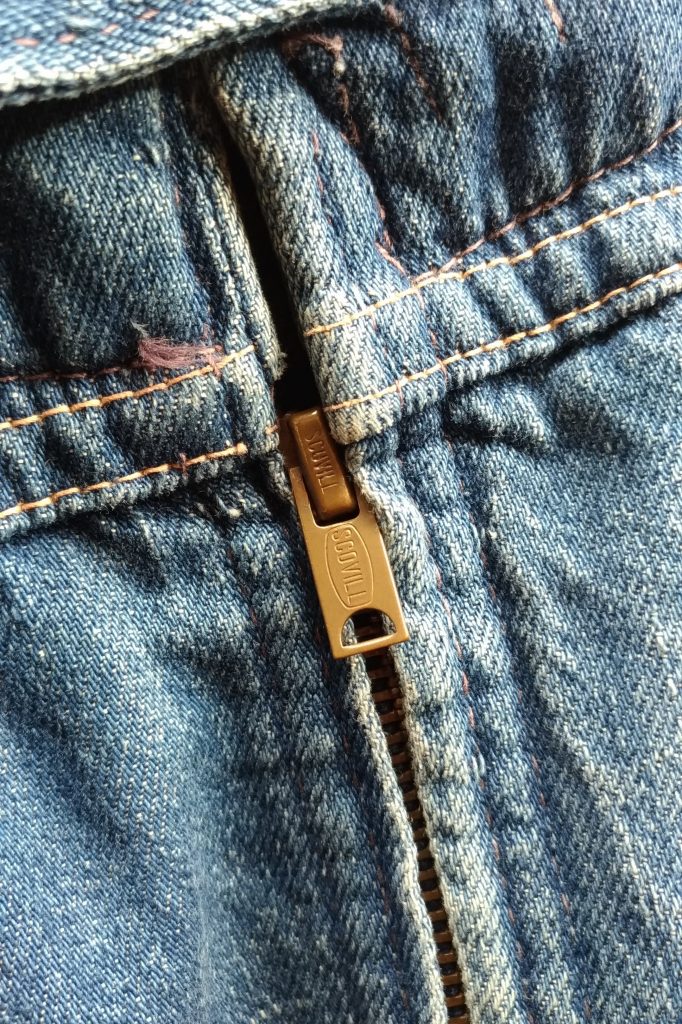 1960s Vintage MONTGOMERY WARD 101 Zip-up Denim Jacket – ataco