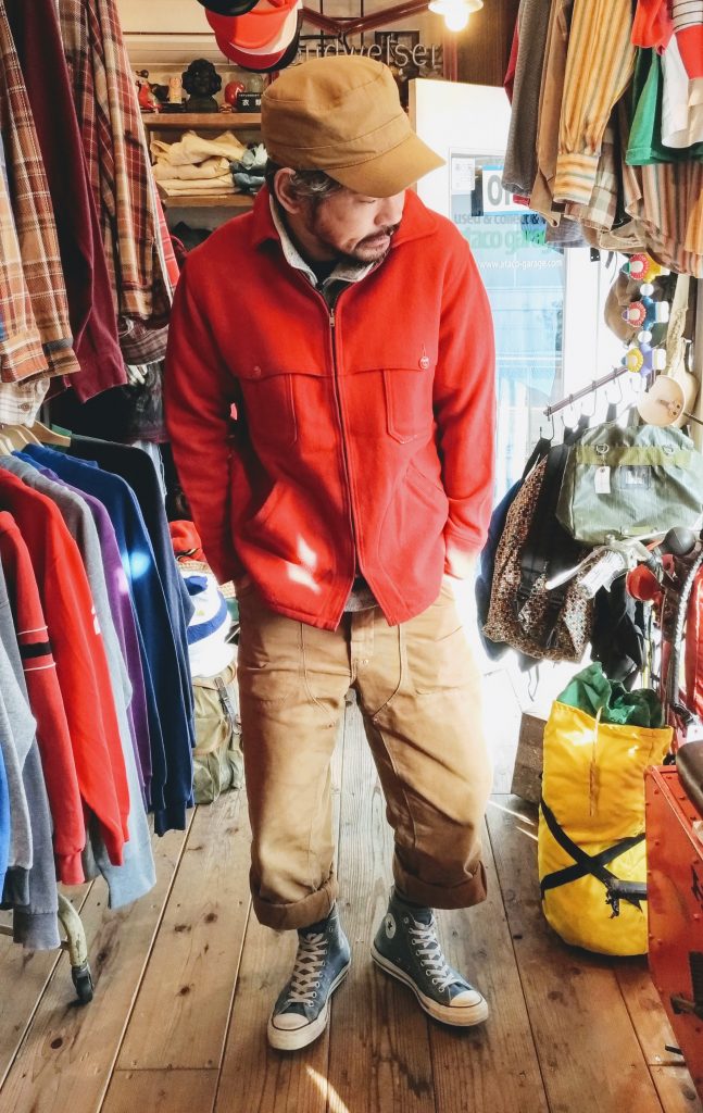 メンズ50s WOOLRICH ウールリッチ ハンティングジャケット ヴィンテージ