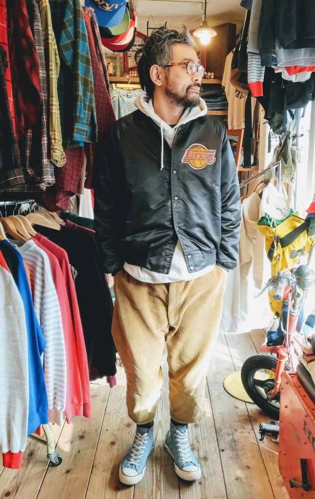 90s Usa Chalk Line Nba Los Angeles Lakers Nylon Jacket Ataco Garage Blog