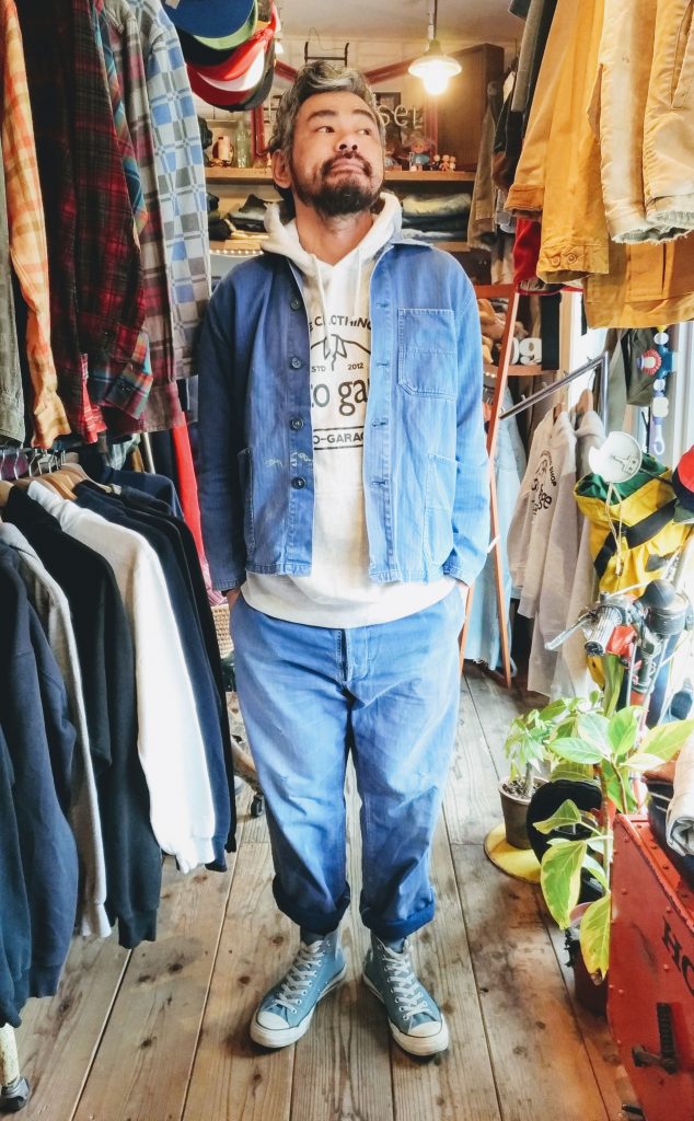 60s-70s Euro Vintage Herringbone Twill Work Jacket  Pants Set-up – ataco  garage blog