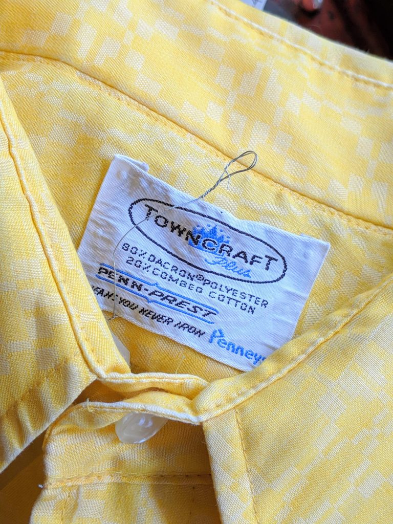 60s-70s Penneys TOWNCRAFT S/S LightWeight Shirt – ataco garage blog