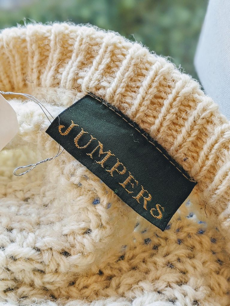 ENGLAND JUMPERS Fisherman Aran Wool Knit Sweater – ataco garage blog