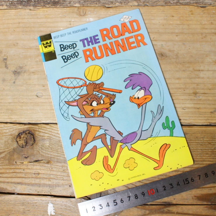 70s ロードランナー コミック Beep Beep THE ROAD RUNNER comics No.58 1976年 アメコミ コヨーテ ワーナー