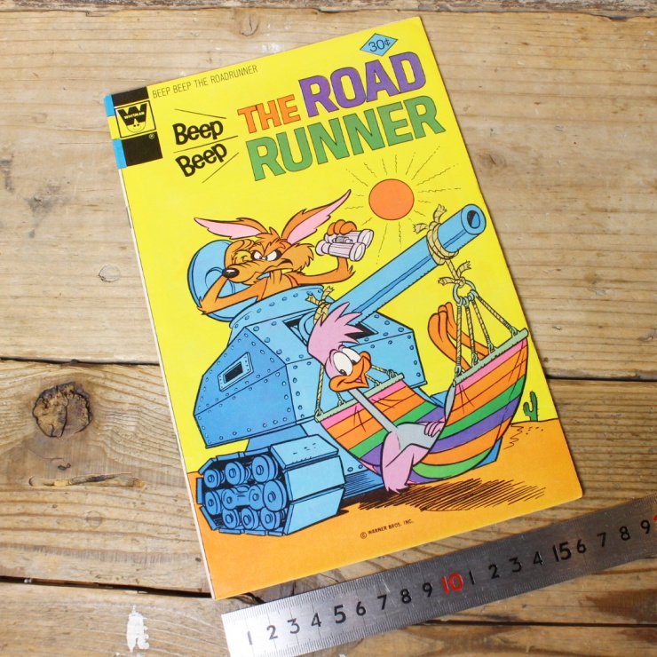 70s ロードランナー コミック Beep Beep THE ROAD RUNNER comics No.62 1977年 アメコミ コヨーテ ワーナー
