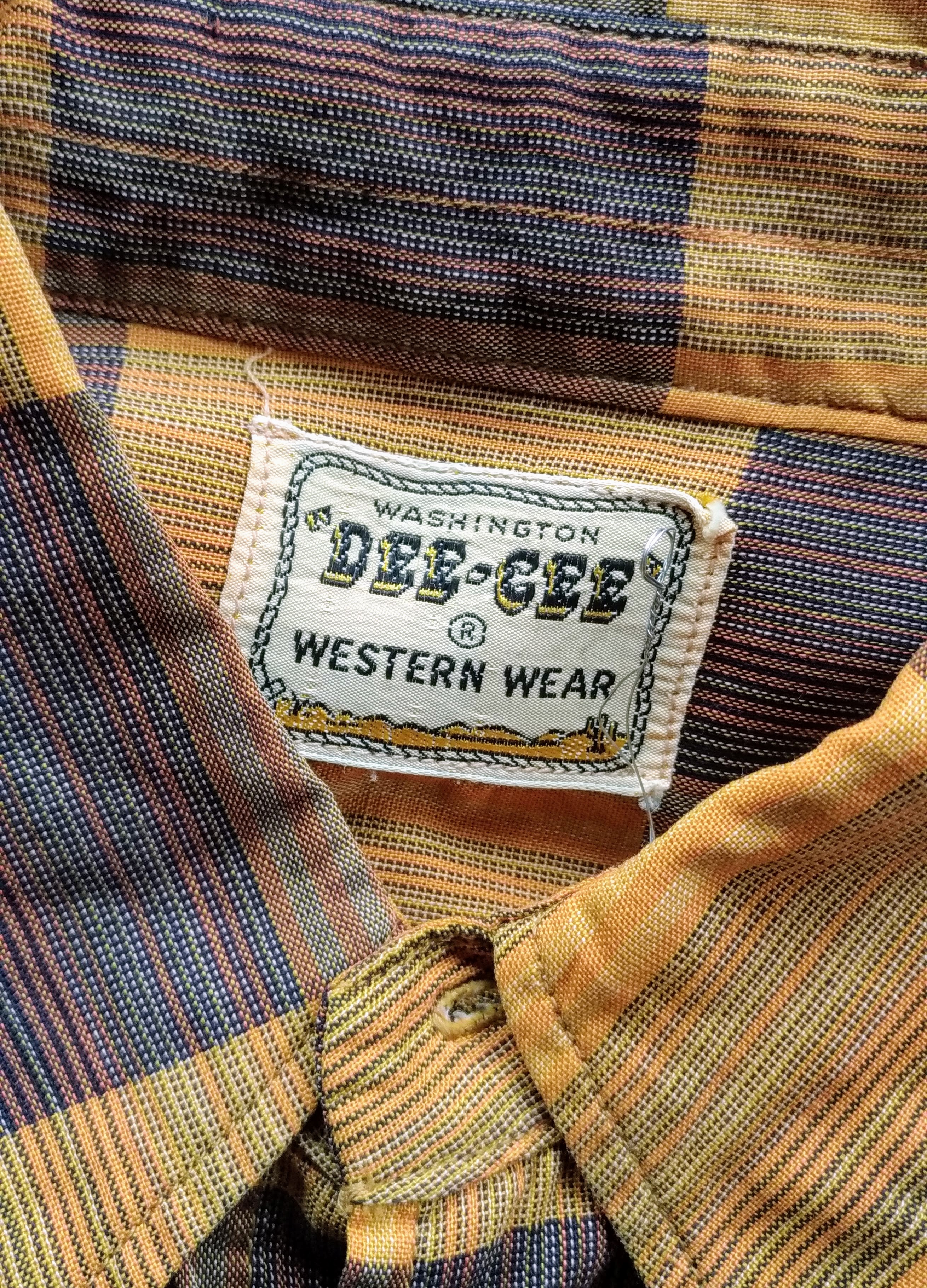 60s WASHINGTON DEE-CEE L/S Western Shirt – ataco garage blog