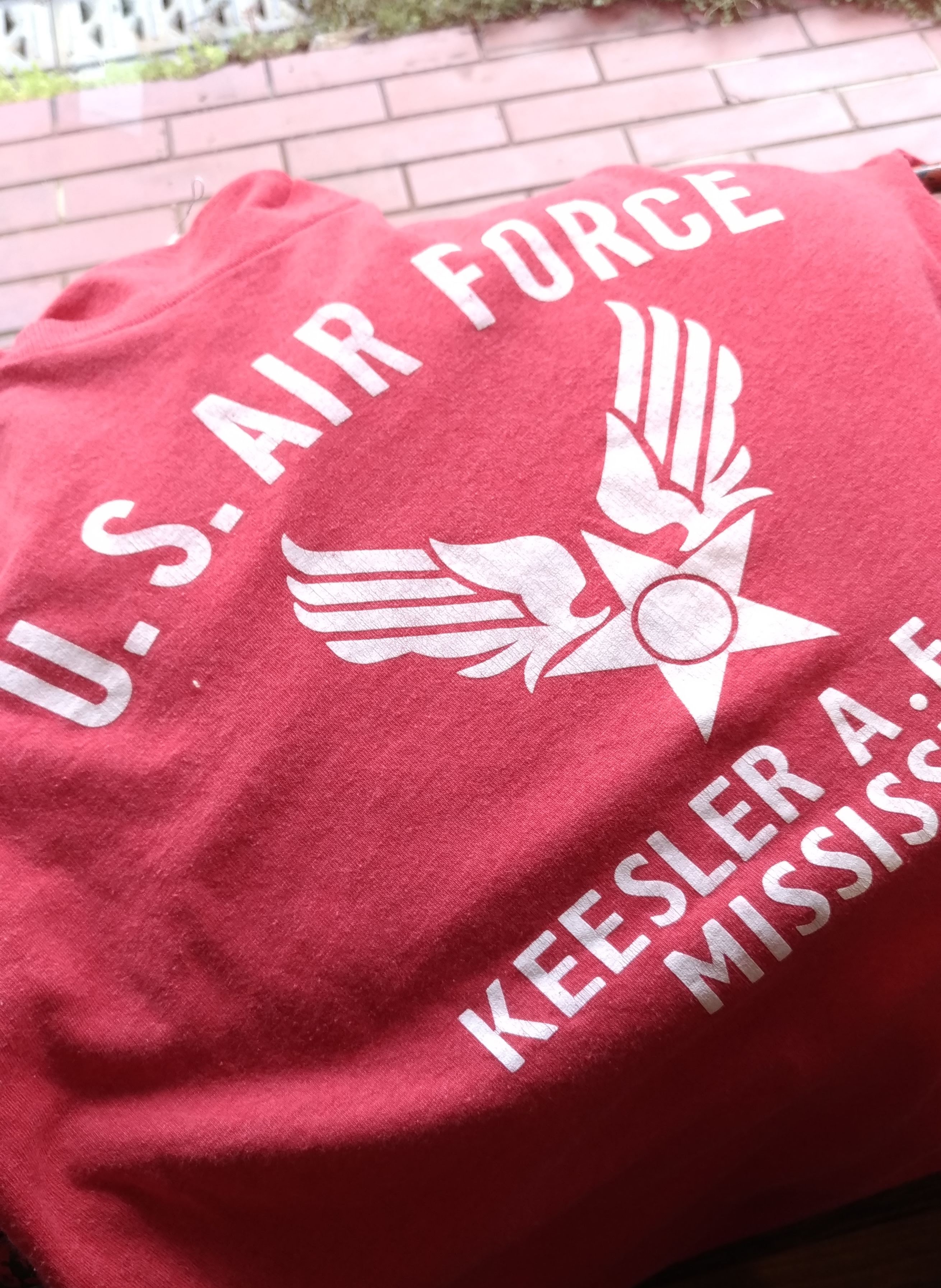 80s SCREEN STARS U.S.AIR FORCE Souvenir S/S Print Tee – ataco garage blog