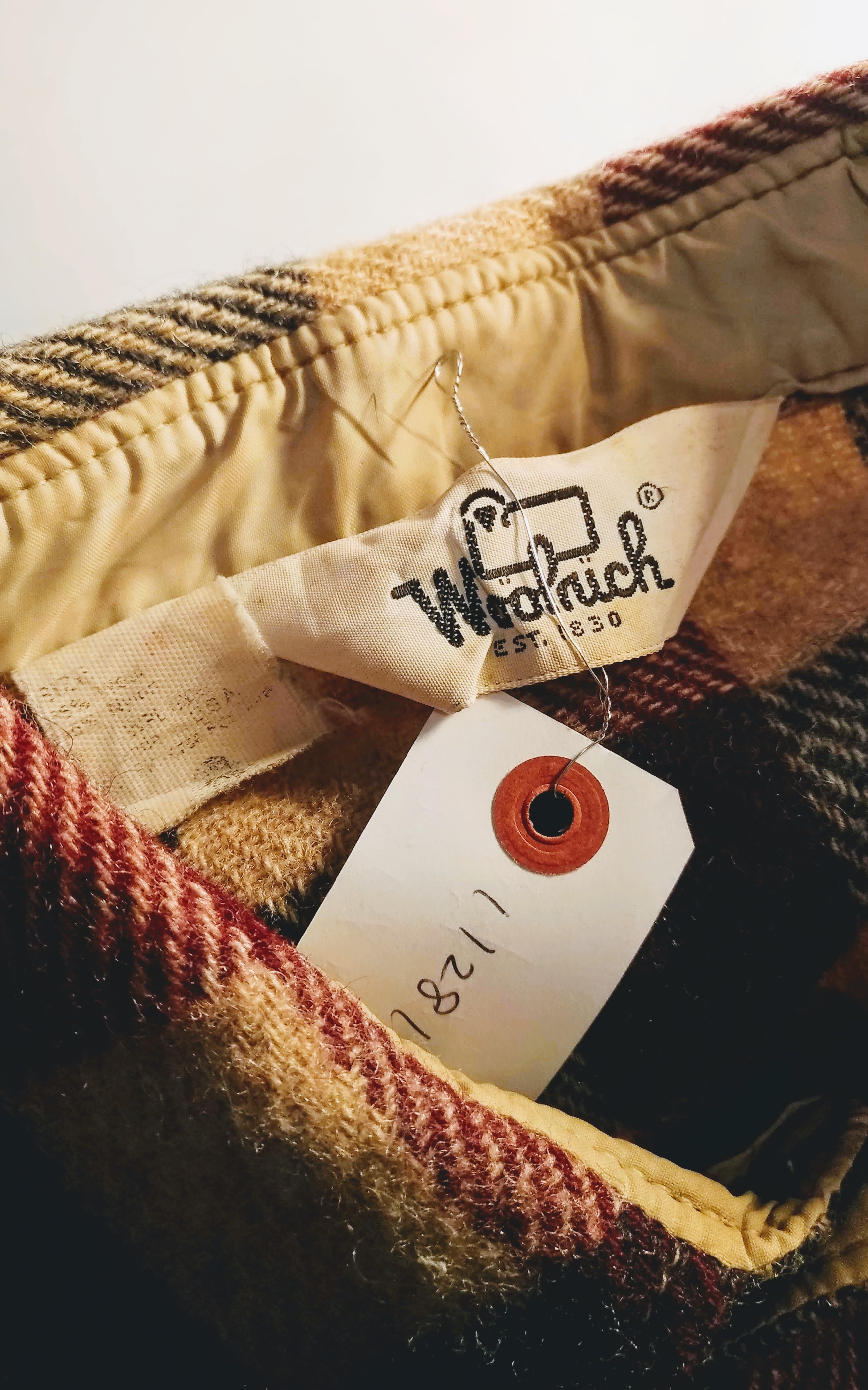70s USA Woolrich Check Wool Shirt – ataco garage blog