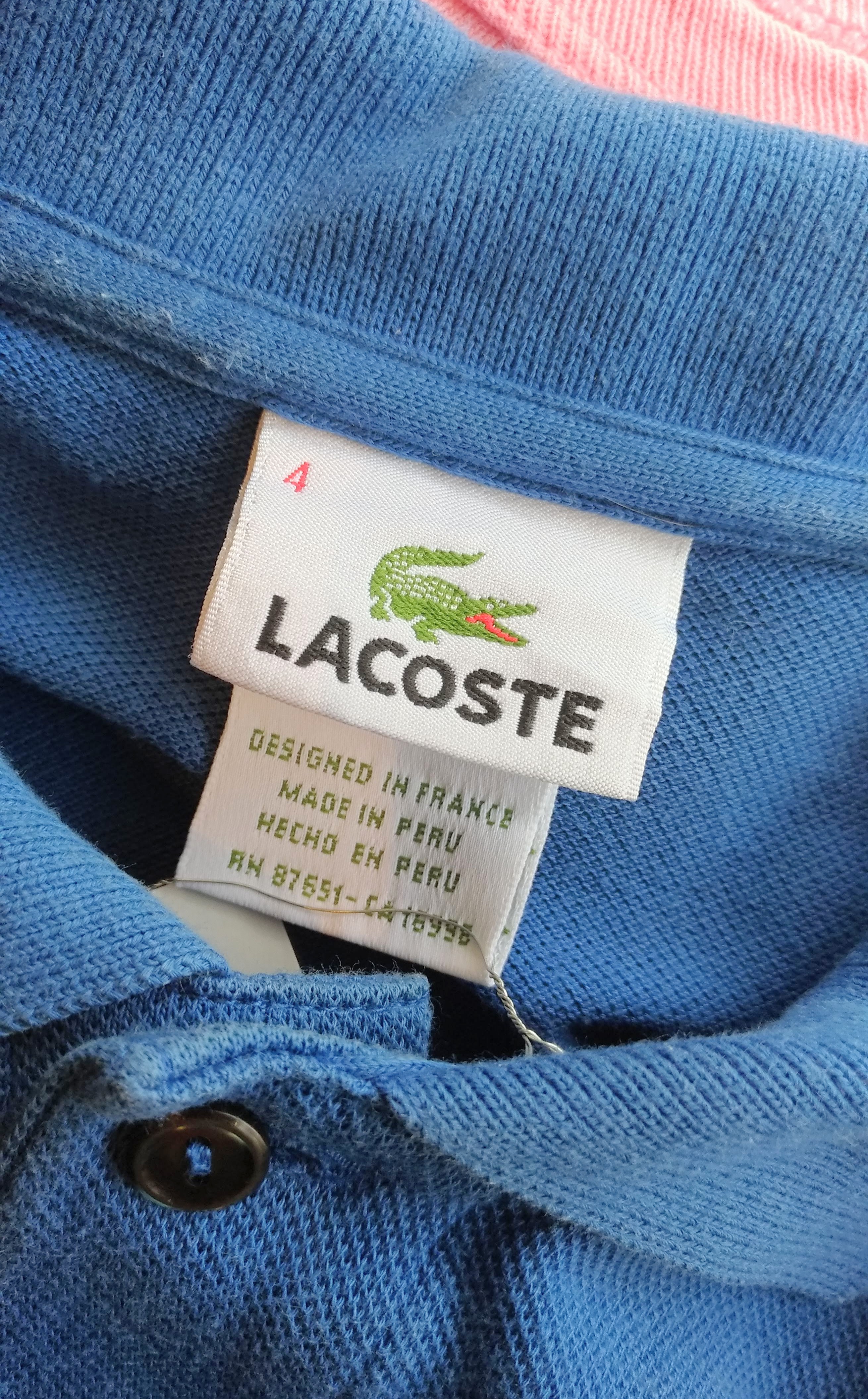 French Lacoste S/S Cotton Polo Shirt – ataco garage blog