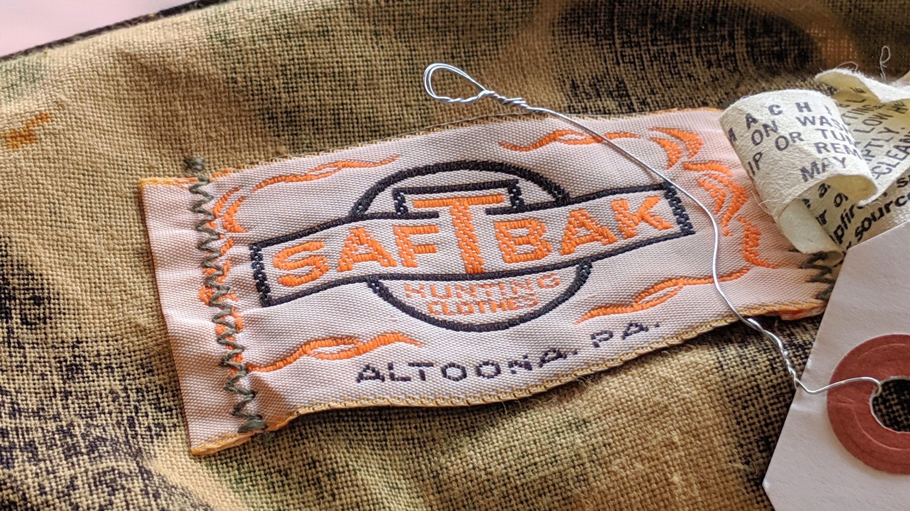 70s-80s SAFTBAK Duck Hunting camo Vest – ataco garage blog