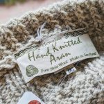 Scotland Fisherman Hand Knitted Aran Wool Sweater