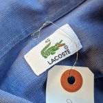 French Lacoste S/S Button-Down Cotton Shirt