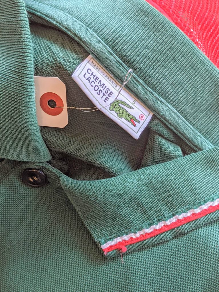 2020 Summer SALE & 1980s French Lacoste L/S Polo Shirt – ataco