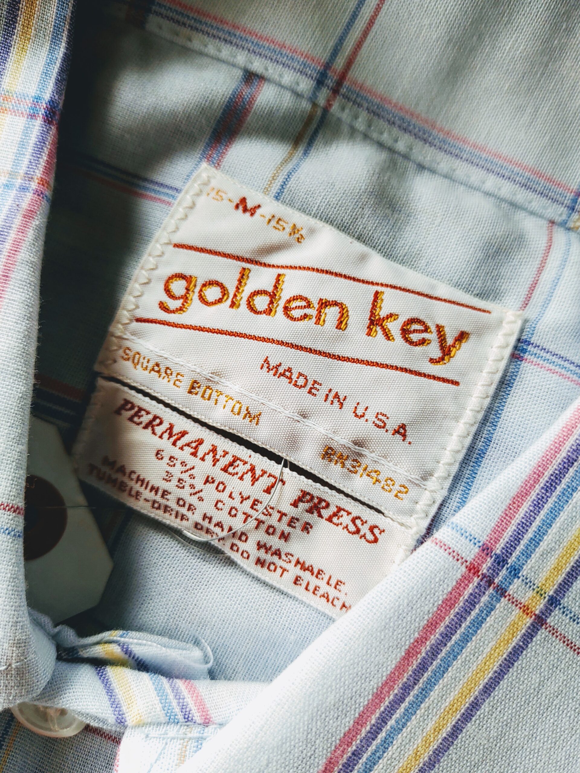 メンズ60´sビンテージ古着！アメリカ製 GoldenKey Collectionトップス