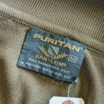 1960s-70s USA PURITAN BANLON Polo Shirt Brown Mens-M