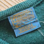 1970s-80s USA PENDLETON Lambswool Sweater Green Mens-L