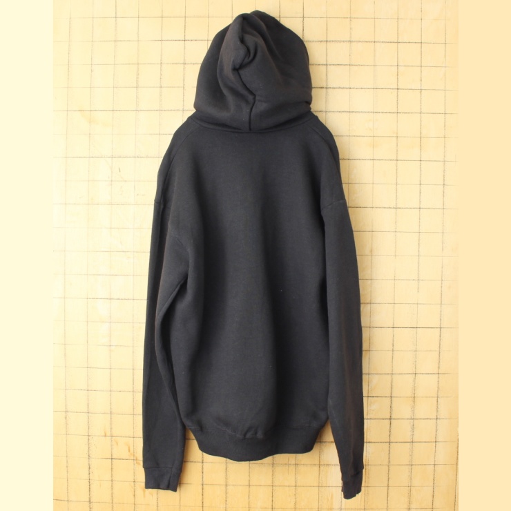 70s〜80s vintage zip up hoodie ジップパーカー 黒