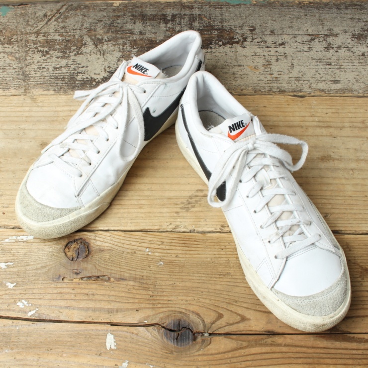 NIKE BLAZER LOW 77 VINTAGE ナイキ ブレーザー 28cm ホワイト スニーカー シューズ アメリカ古着